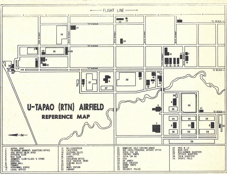 U-Tapao Basemap